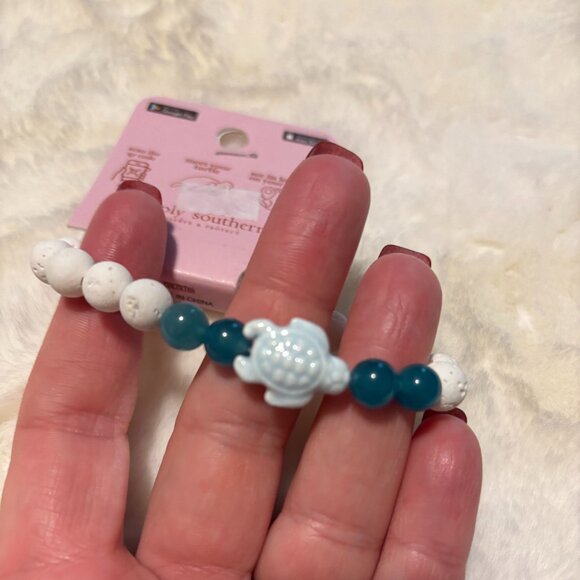 Simply Southern Save the Turtles Bracelet ~ Trackable QR Code Included - Picture 2 of 4